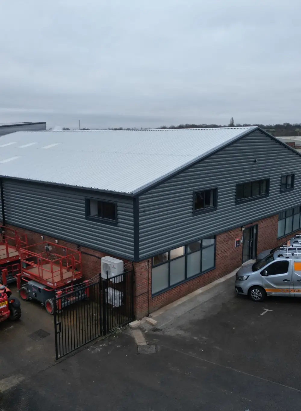 The Tek Clad Ltd team on site